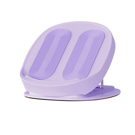 Tøyningsbrett for legger PP Leggtøying Fotinversjon Skråbrett for innendørs trening Lilla 15 gir