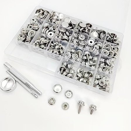 353 STK Båt Canvas Snap Sett Skrue Snaps Båtdeksel Snap