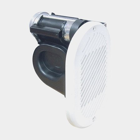 Signaalitorvi vene 24 V Marco HURRICANE Built-in Air with Grill White, muovi, kompressorikäyttöinen, upotettava