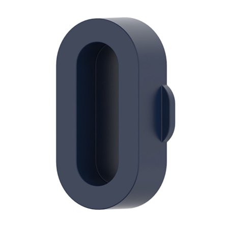 1 stk silikon antistøvplugg for Garmin Forerunner 965 / 265 / 265S - Marineblå