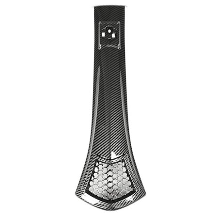 Motorsykkelhodedeksel kåpe Karbonfiberstil fremre horn Knytefeste Dekorasjonsskall Erstatning for VESPA GTS 250 300 GTV 300 2019-2021 B