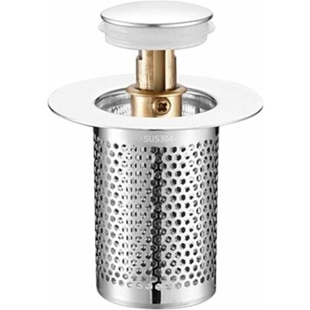 Lavuaarin viemärisihvilä Kylpyhuoneen viemäritulppa Suihkun hiussihti Tukkeutumisen estävä viemärisihvilä kotiin WC:hen Kylpyhuoneen lavuaariin 