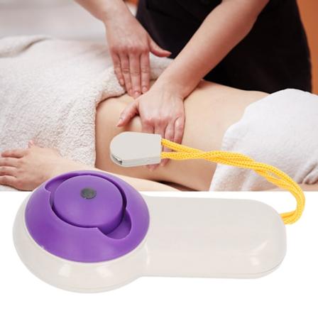 5 i 1 håndholdt massasjeapparat batteridrevet holdbar ergonomisk ABS massasjeapparat med 5 massasjehoder for hele kroppen