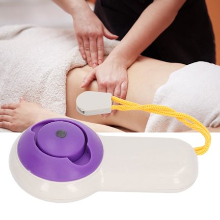 5 i 1 håndholdt massageapparat batteridrevet holdbar ergonomisk ABS massageapparat med 5 massagehoveder til hele kroppen