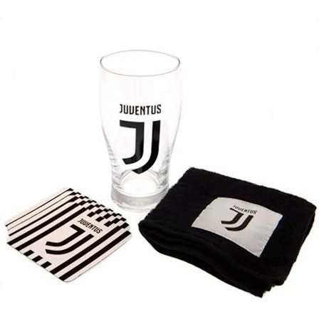 Juventus FC Crest Bar Set One Size Clear/Black/White
