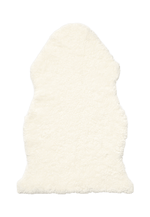 Åhléns Home Fårskinn FÅRÖ 50x85 cm Textil Vit ONESIZE