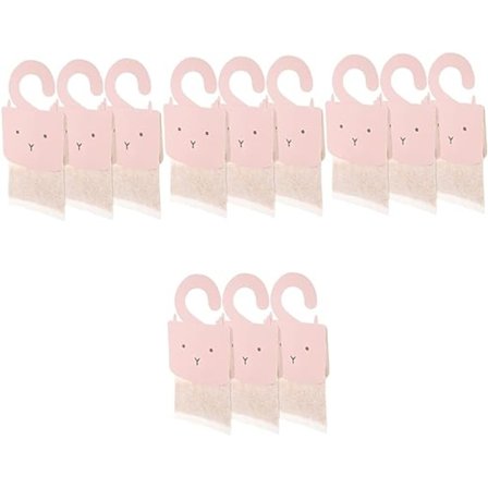 12 stk Hengende Bil Henger Tilbehør Soverom Luft Røkelse Dekorative Duftposer Duftposer Klær Deodorizer Langvarig Frisk Lang B og Potpourri