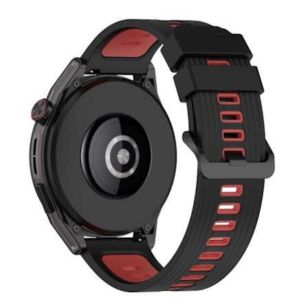 Silikonarmband för Huawei Watch GT/GT 3 46mm /Watch 4/ Galaxy Watch 46mm/Garmin Forerunner 265