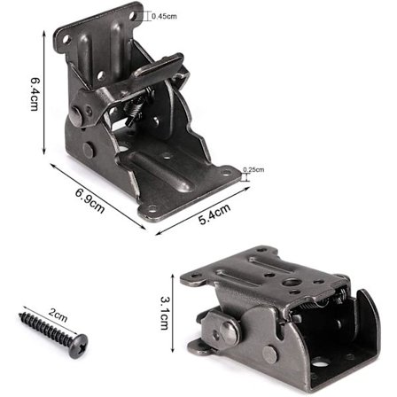 Fällbara Beslag Självlåsande gångjärn Väggfäste Fällbart Fällbart