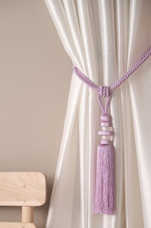 Jotex - Duskbånd 2-pk Lys lilla - SUKIE - Kjøp Gardinholdere hos Jotex