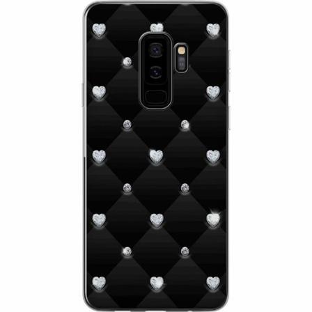Samsung Galaxy S9+ Mjukt Skal - Diamant Hjärta