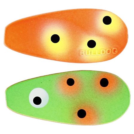 Westin Bulldog Inline 3cm 6g - Green/Orange Clown
