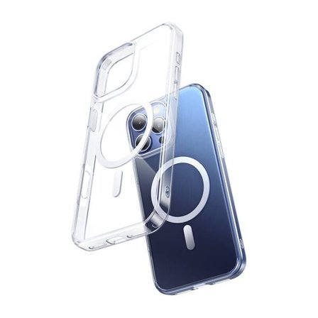 McDodo PC-4922 Magnetisk etui til iPhone 16 Pro (gennemsigtig)