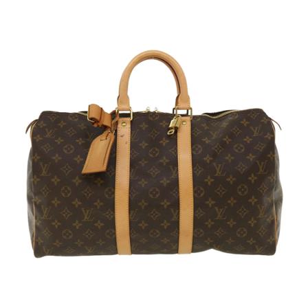 Louis Vuitton Vintage, Weekend Bags Bruin, unisex, Maat:ONE Size