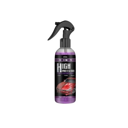 3-in-1 High Protection Quick Car Coating Spray 100ml 2 kpl