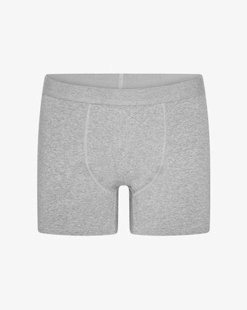 Classic Organic Boxer Briefs - Heather Grey