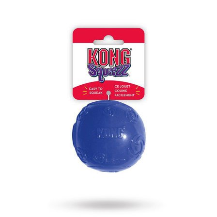 KONG - Kong Squeezz Boll - Med pip - Till hundpromenaden - Hundleksaker