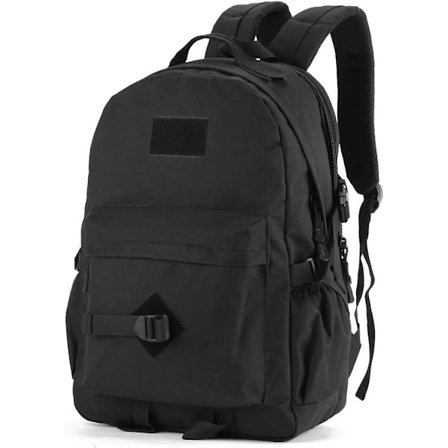 Vaellusreppu 40l Rento Reppu Taktiinen Reppu Koululaukku Miehille Naisille Musta