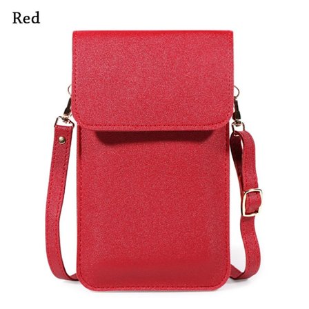 Skuldertaske Crossbody Taske RØD - high quality