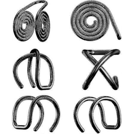 Trykkøredobber for keloider, keloid øredobber trykk-klips, -Yvan[HK]