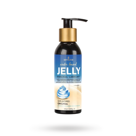 SENSUVA - Jelly Water-Based Personal Lubricant 125 ml - Vuxen.dk: Glidecremer