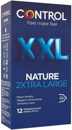 Control Nature XXL 12 Profilattici