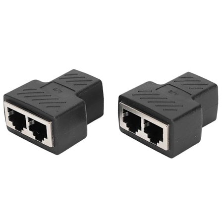 2-pack Ethernet Splitter - Expand Your Network Connections