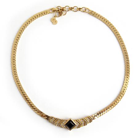 Dior Vintage - Vintage Smycken - Gul - Dam - Storlek: One Size, Dam, Storlek: ONE SIZE