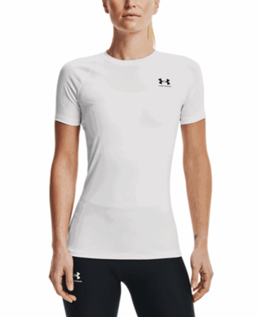 Under Armour HG Authentics Comp SS Gray