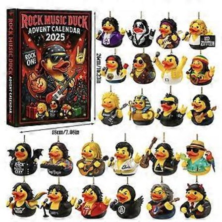 Rock Music Duck Julekalender 2025 Rock Music Duck Julekalender