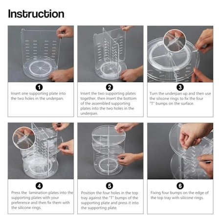 Roterende Makeup Organizer