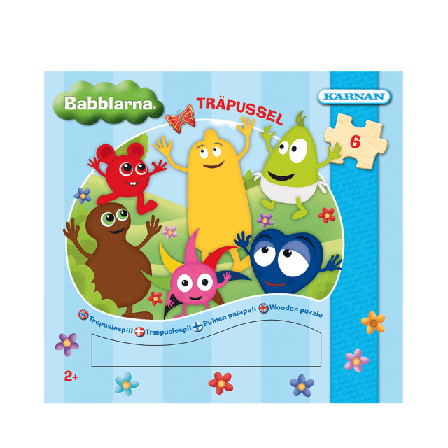 BABBLARNA Träpussel, Spel & pussel ONESIZE