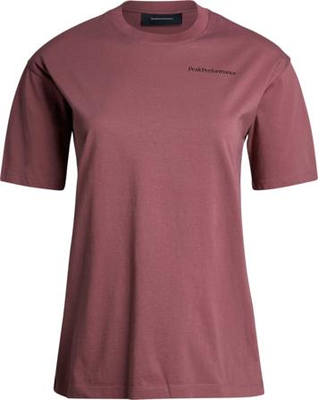 Peak Performance Women's R&D Print T-Shirt Women short-sleeved sweaters Pink S