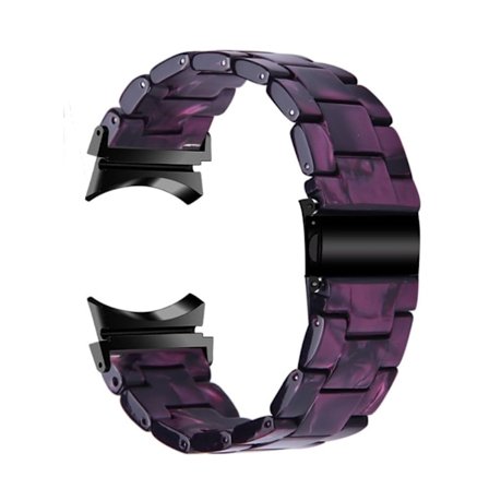 Samsung Galaxy Watch 5 / 5 Pro hartsityylinen kellonhihna - Tumma Violetti