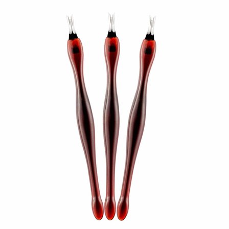 3 st Professionell Nagelbandstrimmer Nagelbandsskjutare Nagelbandskniv Borttagare Död Hud Praktiska Nagelkonstverktyg