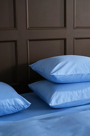 Jotex - Örngott 2-pack 50x60 Cm Ekologisk Himmelsblå ZACK - Köp Örngott hos Jotex