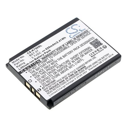 Akku älypuhelin, Matkapuhelin Sony Ericsson K750, D750, D750i jne. varten.