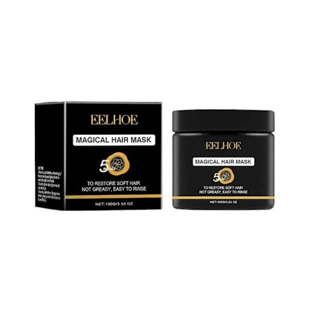 Eelhoe Mjukgörande och Närande Hårmask Balsam Förbättrar Torrt och Frissigt Hår och Återställer Mjukhet och Näring