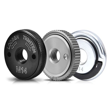 Nytt Hett 3-pack M14 Vinkelslip Inre Gänga Yttre Set Flänsmutter Snabbkopplingsmutter Ersättningskraft