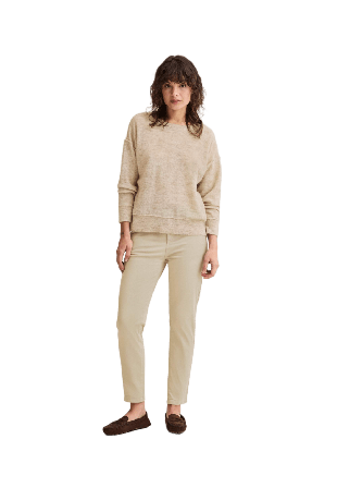 Newhouse Alicia Mohair Sweater Tröjor Dam Beige XS