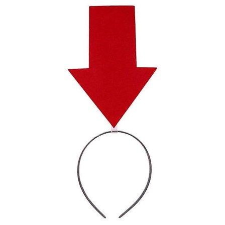 Ainutlaatuinen nuolipanta juhliin, syntymäpäiviin, valokuvausrekvisiitta, tapahtumiin, hiuspanta, hauska juhlapanta, nuolenpääkangas panta