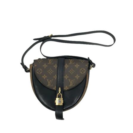 Louis Vuitton Vintage Pre-ownedLeatherlouis-vuitton-Tass , Zwart , Dames , Maat: ONE Size Vintage Tassen