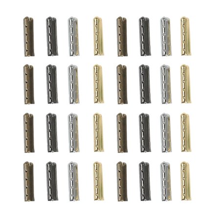 80 stk. skolisser i kobber til å reparere eller piffe opp skoene dine