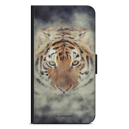 Bjornberry Plånboksfodral iPhone 8 Plus - Tiger Rök