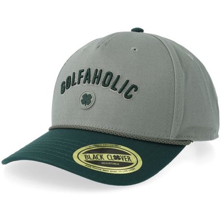 Black Clover - Grön adjustable Keps - Golfaholic Lid 4 Hat Green A-Frame Adjustable @ Hatstore