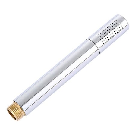 GROHE Duschhuvud 1 Spray Handdusch med Anti-Scald och Vattenbesparande Teknik Lätt att Installera och Rengöra Krom (Rund Huvud)