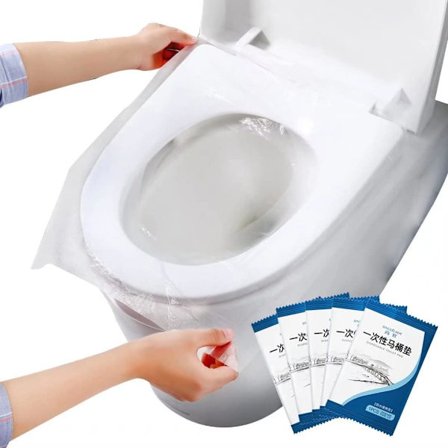 30 st Toalettlock av Vattentätt Papper för Engångsbruk