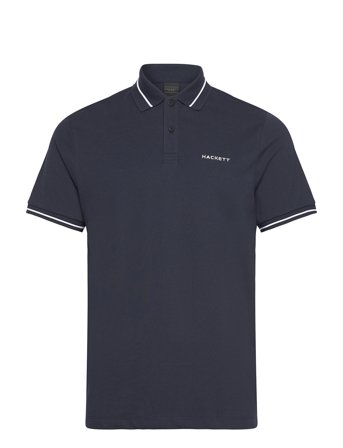 Hackett London Hs Tipped Polo - Navy - M