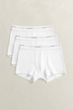 GANT Herren 3er-Pack Boxershorts (XXL) Weiß