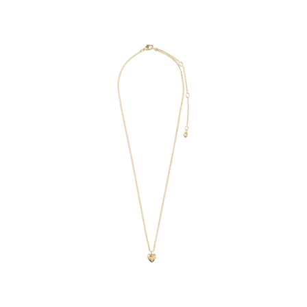 MATCH - Alaia Necklace Gold-Plated - Pilgrim - Str. ONESIZE - Dame - Tilbehør - Gul - 99% resirkulert messing, 1% belegning